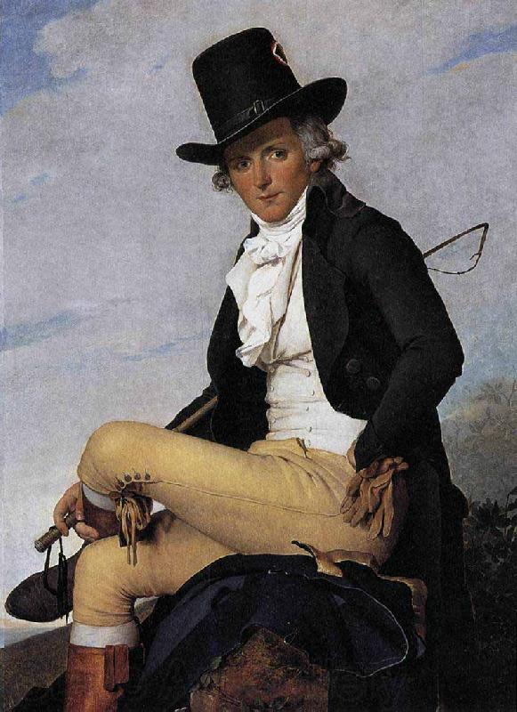 Jacques-Louis  David Portrait of Pierre Seriziat Germany oil painting art